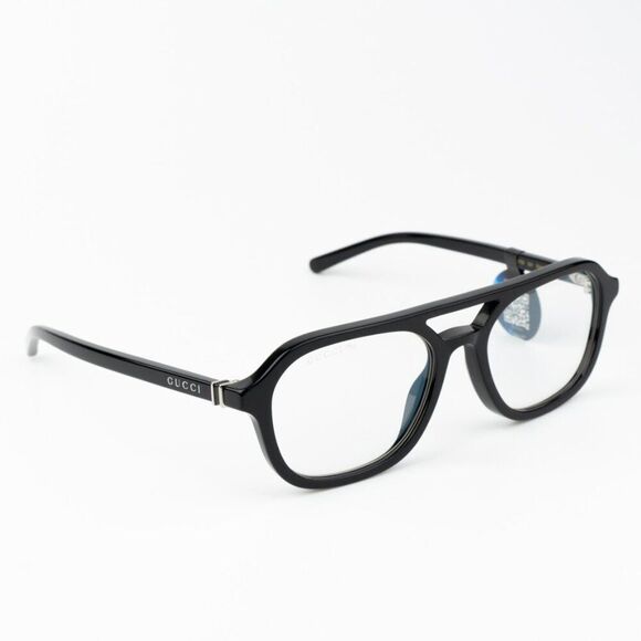 NEW Gucci GG1673S 001 Black Photochromic Transition Pilot Eyeglasses - Picture 4 of 10